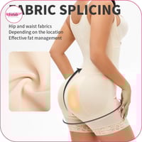 مشد فستايل الكامل بسحاب امامي