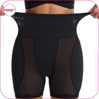 مشد أخفاء الخفسات بدون خياطة أسود