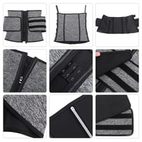 حزام التنحيف وحرق الدهون حراري للرجال والنساء