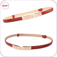 حزام فستان جلد ناعم