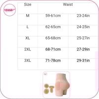 مشد شورت بحشوات من السيليكون