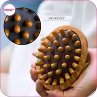 أداة التدليك من الخشب الطبيعي لإزالة السيلوليت