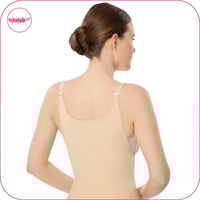 مشد كامل بتحكم سحاب لبعد عمليات شفط الدهون فوق الر...