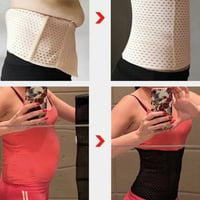 مشد الخصر بتصميم قابل للتهوية