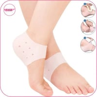 كعب السيليكون للحماية أبيض