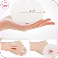 مجموعة قماش قطني لإزالة المكياج قابلة لإعادة الاست...