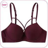 صدرية بوش اب بتصميم متقاطع اسود