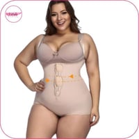 مشد تشكيل وضغط الجسم بسحاب امامي