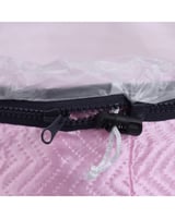 قبعة سبا حرارية كهربائية مع جهاز بخار للشعر وردي