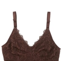 كورسيه لاس من الدانتيل الشفاف