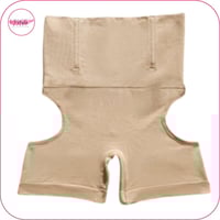 مشد البطن بفتحات جانبية للأرداف