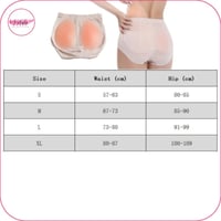 بانتي بحشوات متحركة من السيليكون لتكبير الأرداف