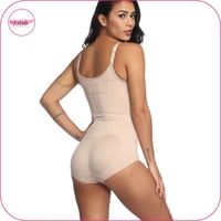 مشد تشكيل وضغط الجسم بسحاب امامي