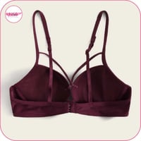 صدرية بوش اب بتصميم متقاطع اسود