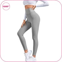 ليقنز بخصر عريض مع تصميم رفع الارداف