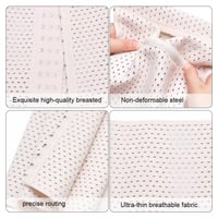 مشد الخصر بتصميم قابل للتهوية