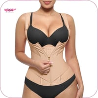 مشد خصر شبكي مرن بحمالات عريضة – V-Series