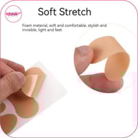 ملصقات مضادة لحماية القدم عند ارتداء الكعب 5 شرائط