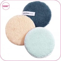 اسفنجة لإزالة المكياج قابلة لإعادة الاستخدام 3 قطع