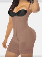 مشد فستايل الكامل بسحاب امامي