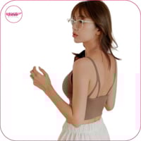 حمالة صدر بخط طويل بتصميم مضلع