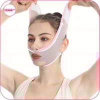 حزام الوجه وشد ترهل الذقن رمادي فاتح