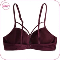 صدرية بوش اب بتصميم متقاطع اسود