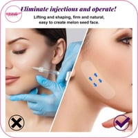 لصقات شد العين والوجه والرقبة مجموعة 40 قطعة