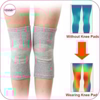 مشد دعم الركبة رمادي