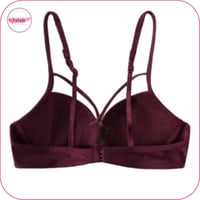 صدرية بوش اب بتصميم متقاطع عودي