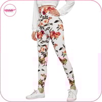 ليقنز بتصميم عربي عصري برسم الزهور