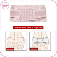 مشد مابعد الولادة المطور من قطعتين