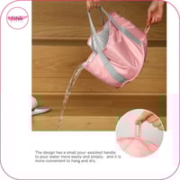 حوض قابل للطي لنقع القدمين يشمل حقيبة