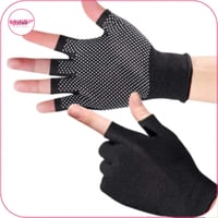 قفازات نصف أصابع من القطن للرجال والنساء