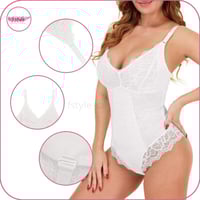 كورسيه لاس من الدانتيل الشفاف