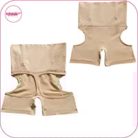 مشد البطن بفتحات جانبية للأرداف