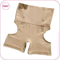 مشد البطن بفتحات جانبية للأرداف