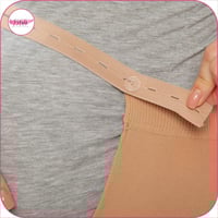 مشد الدوالي أثناء الحمل مع اصابع قدم مفتوحة varite...