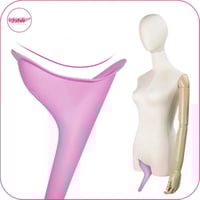 اداة مبولة محمولة من السيليكون قابلة لأعادة الأستخ...