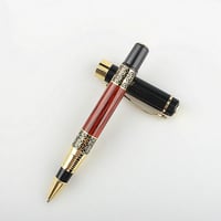 قلم توقيع حبر ازرق جاف جل معدني فاخر للمكتب والعمل...