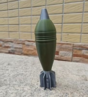 مشبه قذيفة هاون - مشبه عسكري بلاستيكي نسخة طبق الأ...