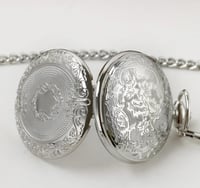 ساعة الدروع فضية رائعة هدية