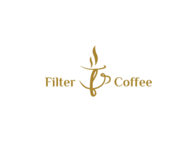 Filter and coffee logo