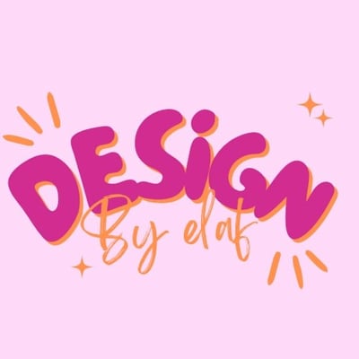 Design by Elaf logo