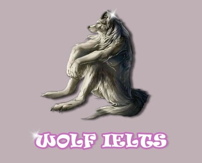 وولف للايلتس - Wolf IELTS logo