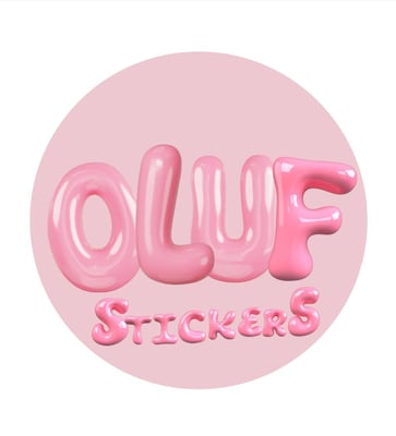 oluf stickers logo