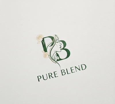 PURE BLEND logo