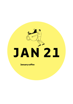 January coffee 21 logo