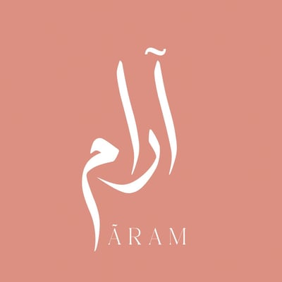 Ã R A M | آرام logo