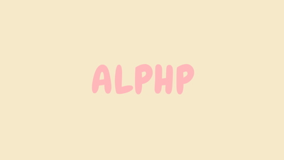 آلـــفــا | ALPHP logo